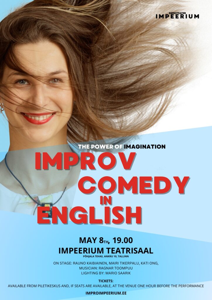 Improv Comedy in English May 8 Tallinn pl